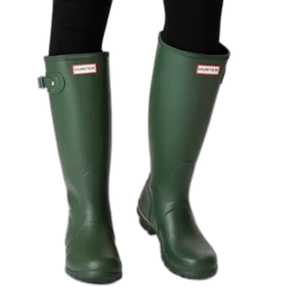 Hunter Green Women's Winter & Rain Boots